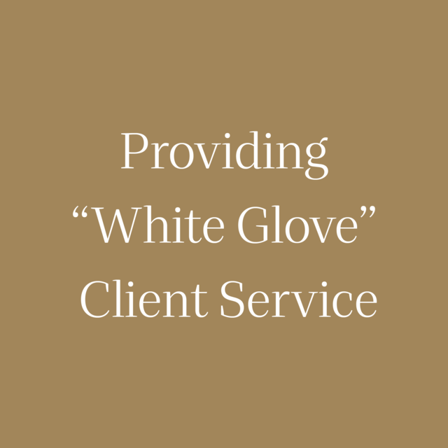 White Glove Service